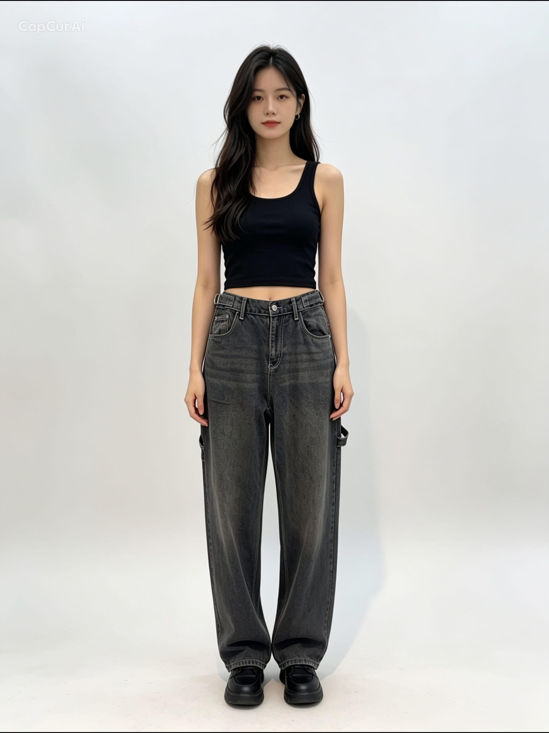İndigo Baggy Carpenter Jean